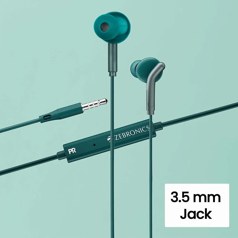 ZEBRONICS Ear Wired Earphones