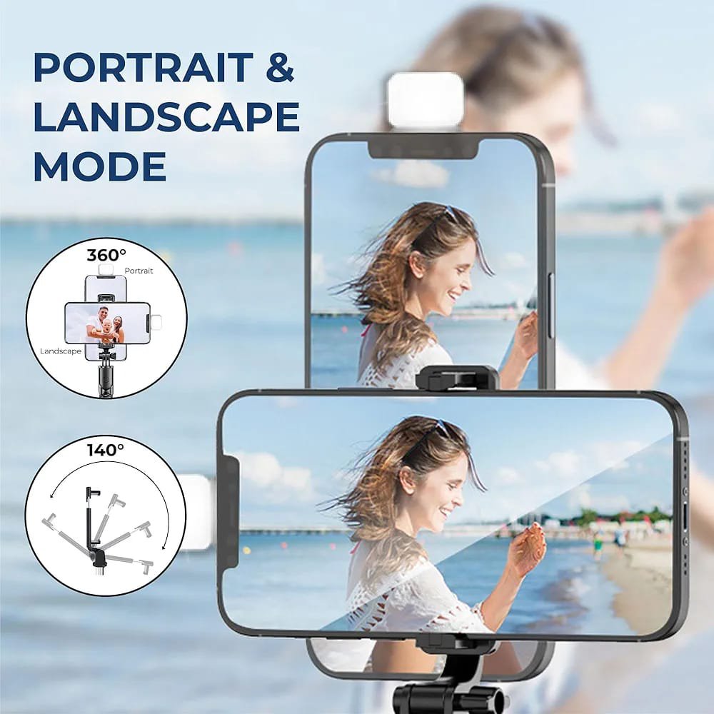 Kratos K2 Selfie Stick with Tripod Stand