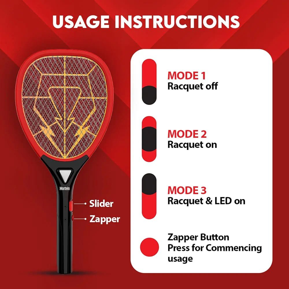 Mortein Advanced Anti-Mosquito Racquet | Mosquito Bat |