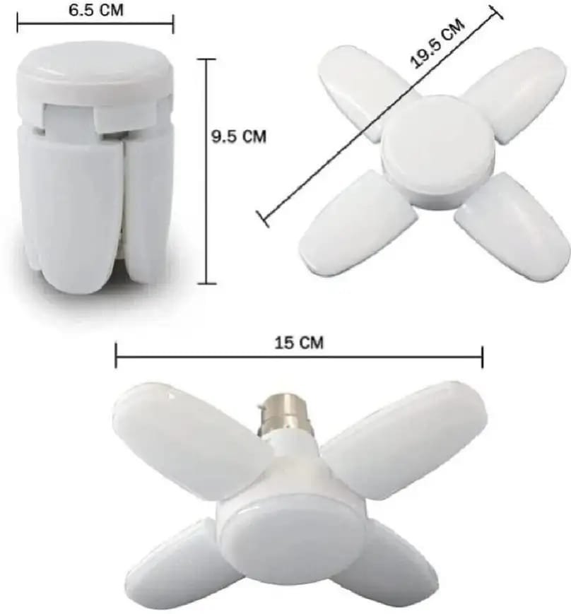 H Decor 28 W Basic Standard B22 LED Bulb (White)