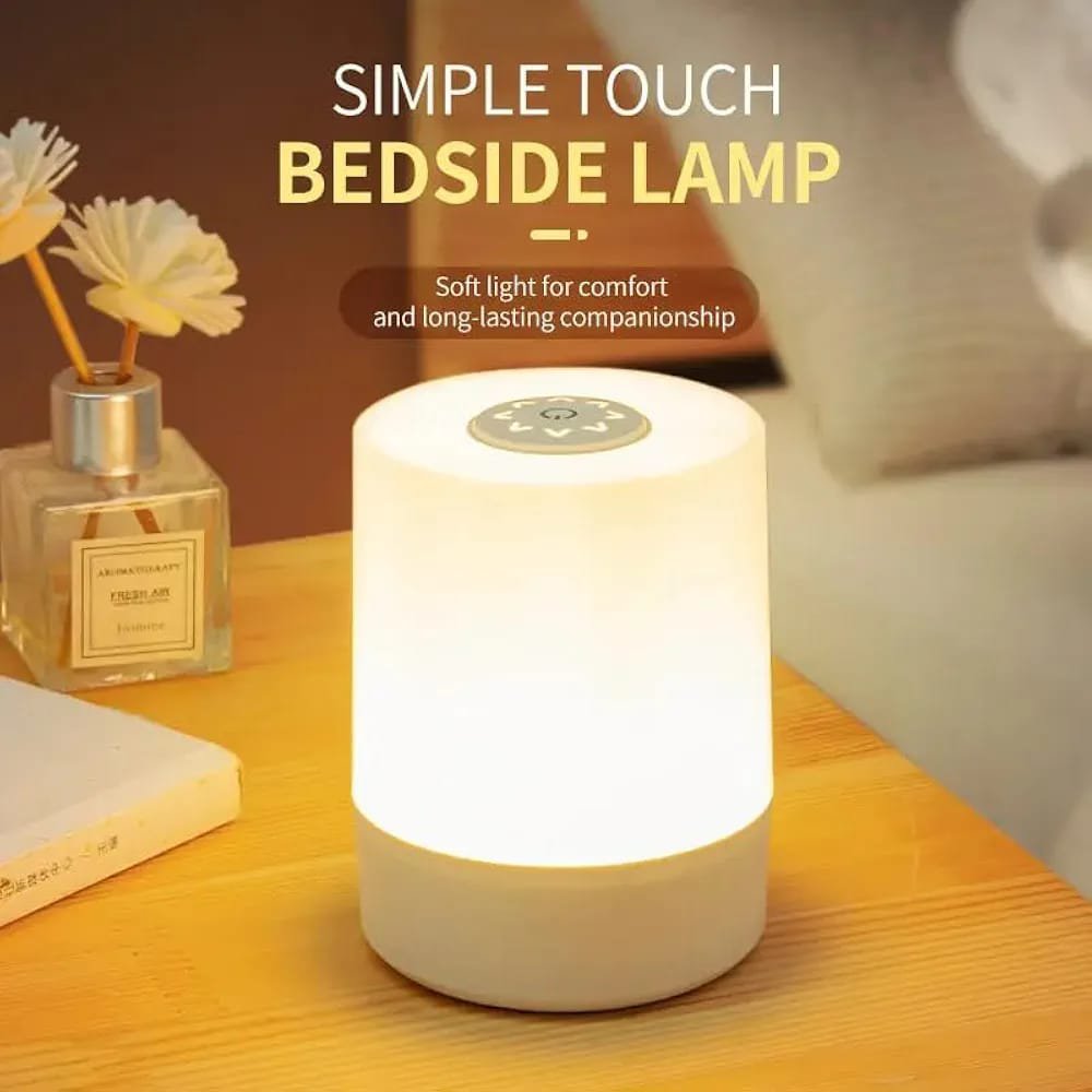 One94Store Touch Control LED Table Lamp – USB Rechargeable