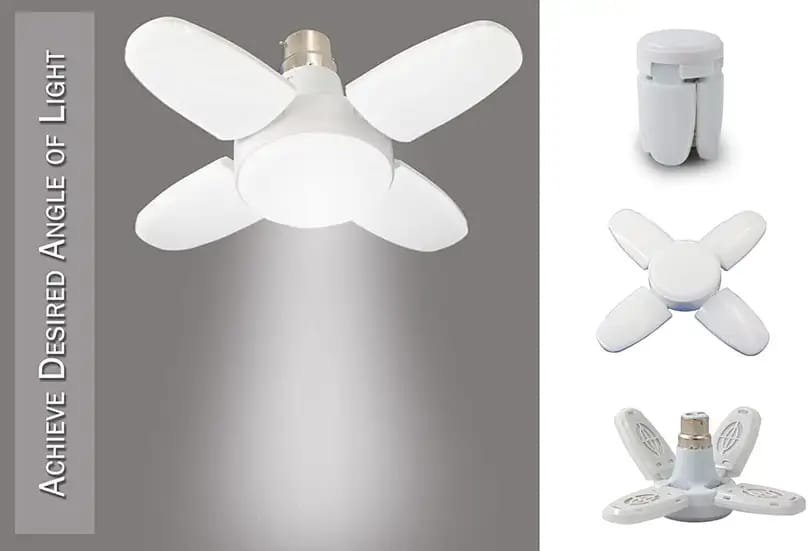 H Decor 28 W Basic Decorative B22 D LED Bulb (White)