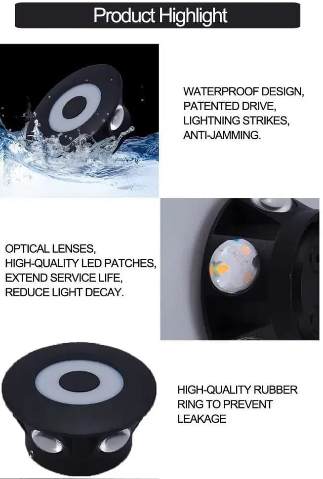 BellGrey 6 Way Profile LED Indoor & Outdoor Lamp