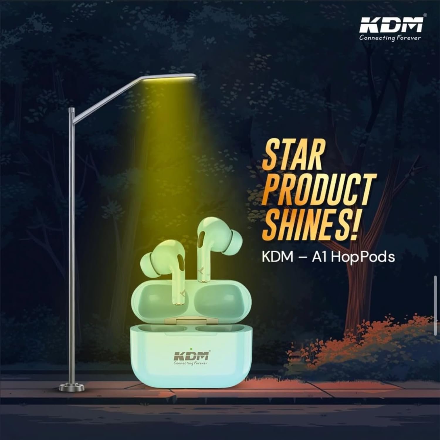 KDM – A1 HOPPODS TWS, Wireless Earbuds