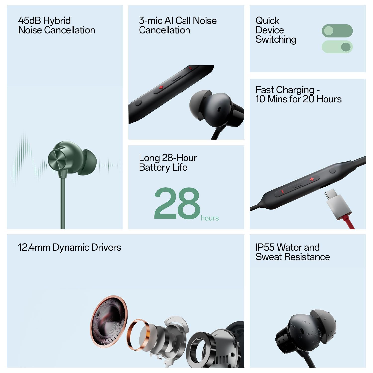 OnePlus Bullets Wireless Z2 ANC Bluetooth 