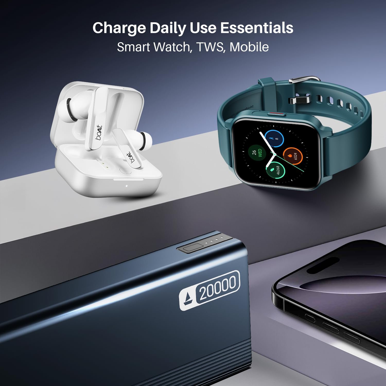 boAt Energyshroom PB401 20000mAh Power Bank