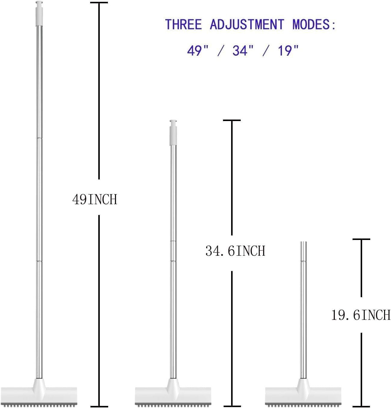 Epsilon 2-in-1 Bathroom Cleaning Brush with Wiper
