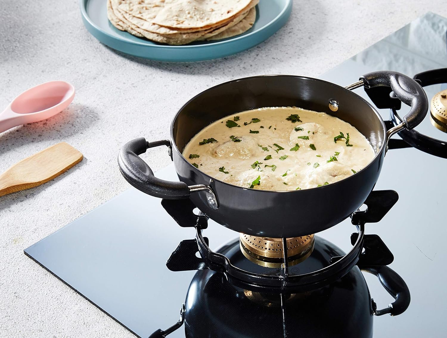 Hard Anodized Deep Kadhai