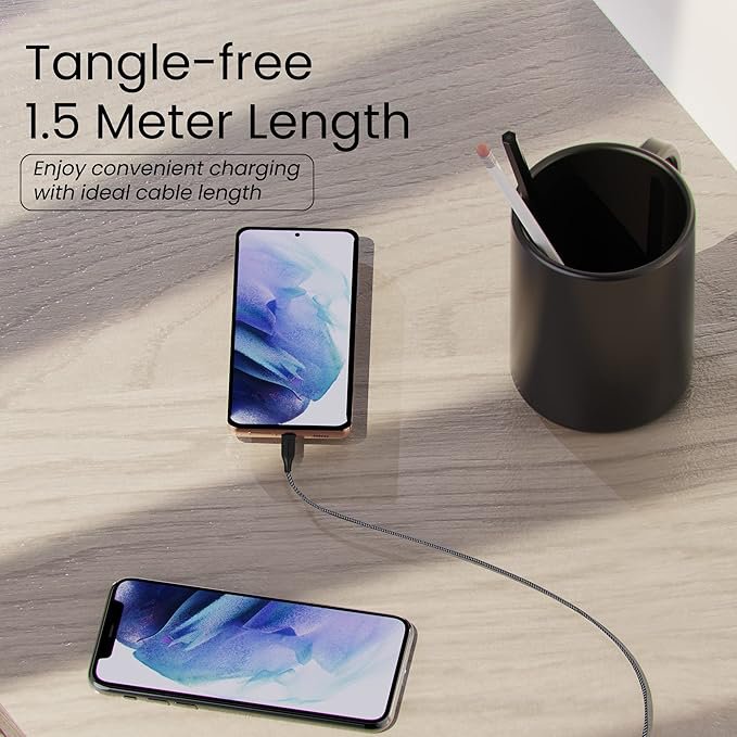 Ambrane Unbreakable 3A Fast Charging