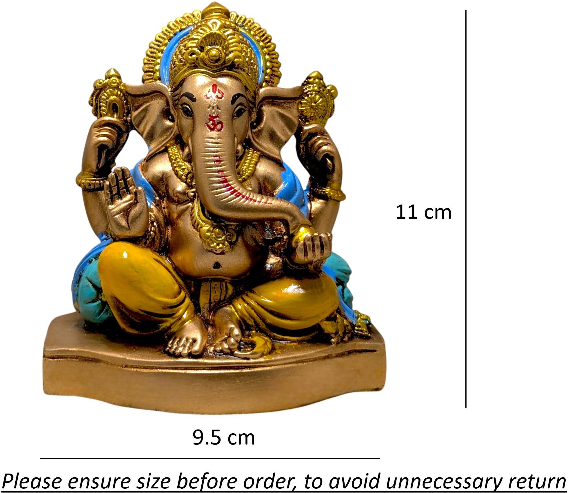 DIYAAN ENT Ganesh Idol for Home Decor Ganpati