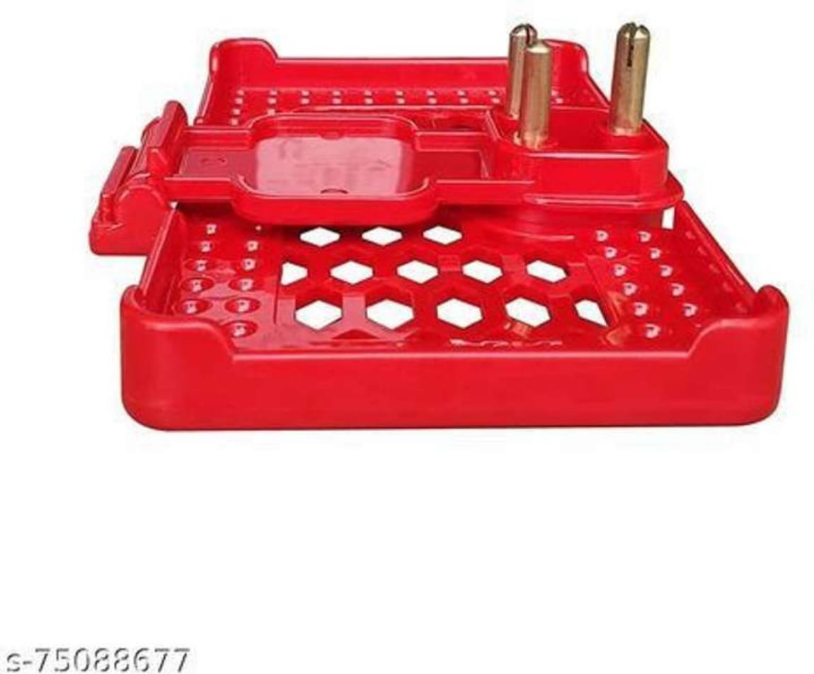 MegaValue 01 Foldable Strong Plastic Brass Pins Mobile Holder
