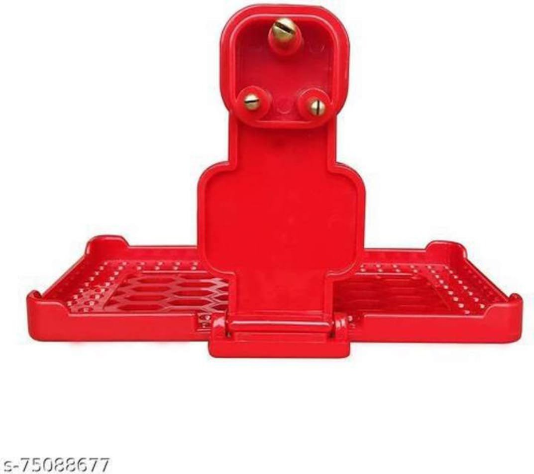 MegaValue 01 Foldable Strong Plastic Brass Pins Mobile Holder