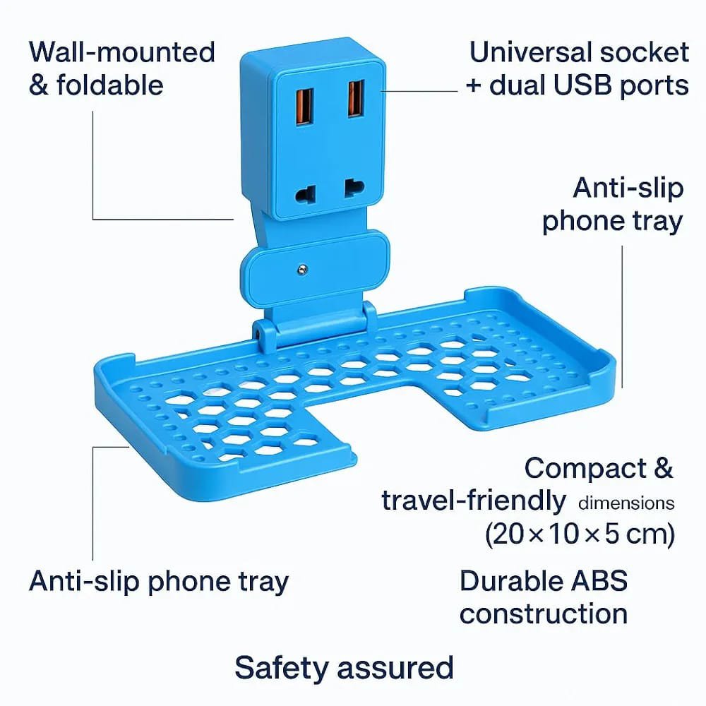 Phone Stand 12W Dual USB Port