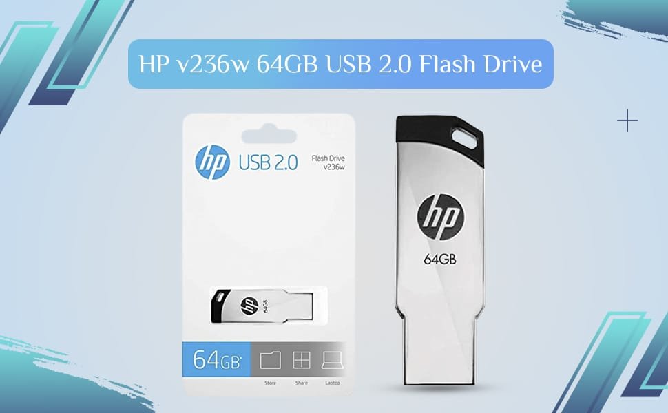 HP v236w USB 2.0 64GB Pen Drive