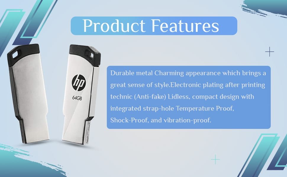HP v236w USB 2.0 64GB Pen Drive
