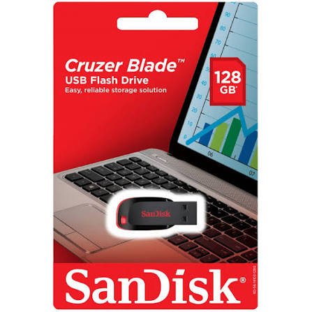 SanDisk Cruzer Blade 128GB Pendrive