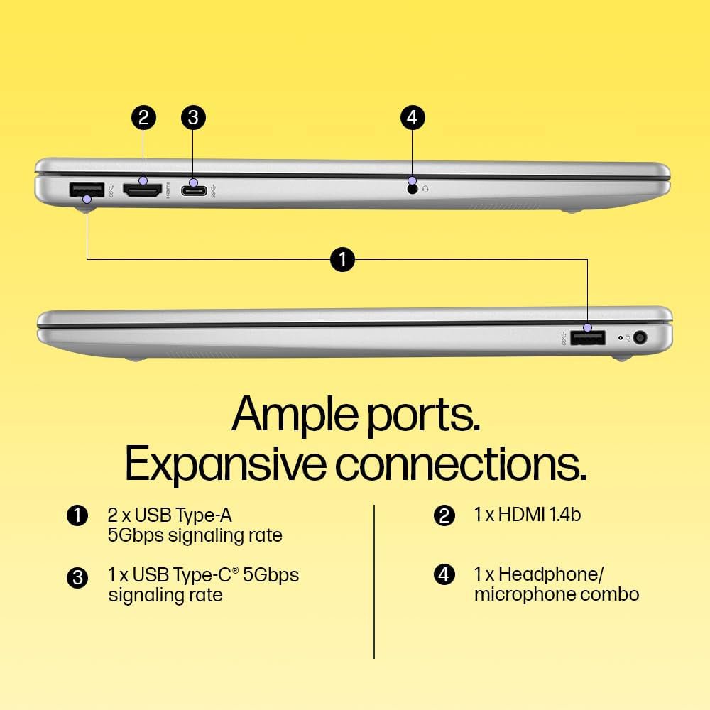 HP 15 (2025), AMD Ryzen 3 7320U Quad Core