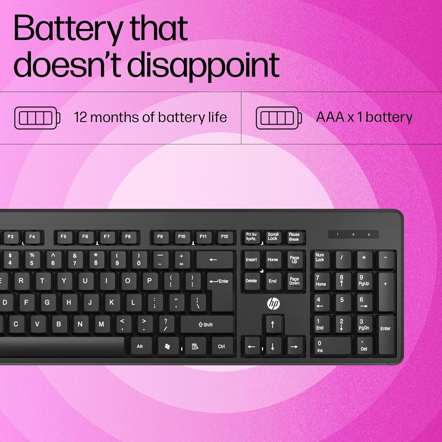 HP K160 Wireless Keyboard