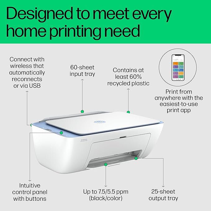 HP Ink Advantage 2878 WiFi Colour Printer