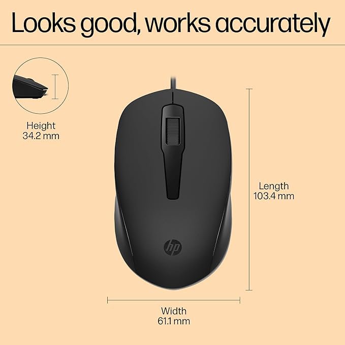 HP 150 Wired Mouse
