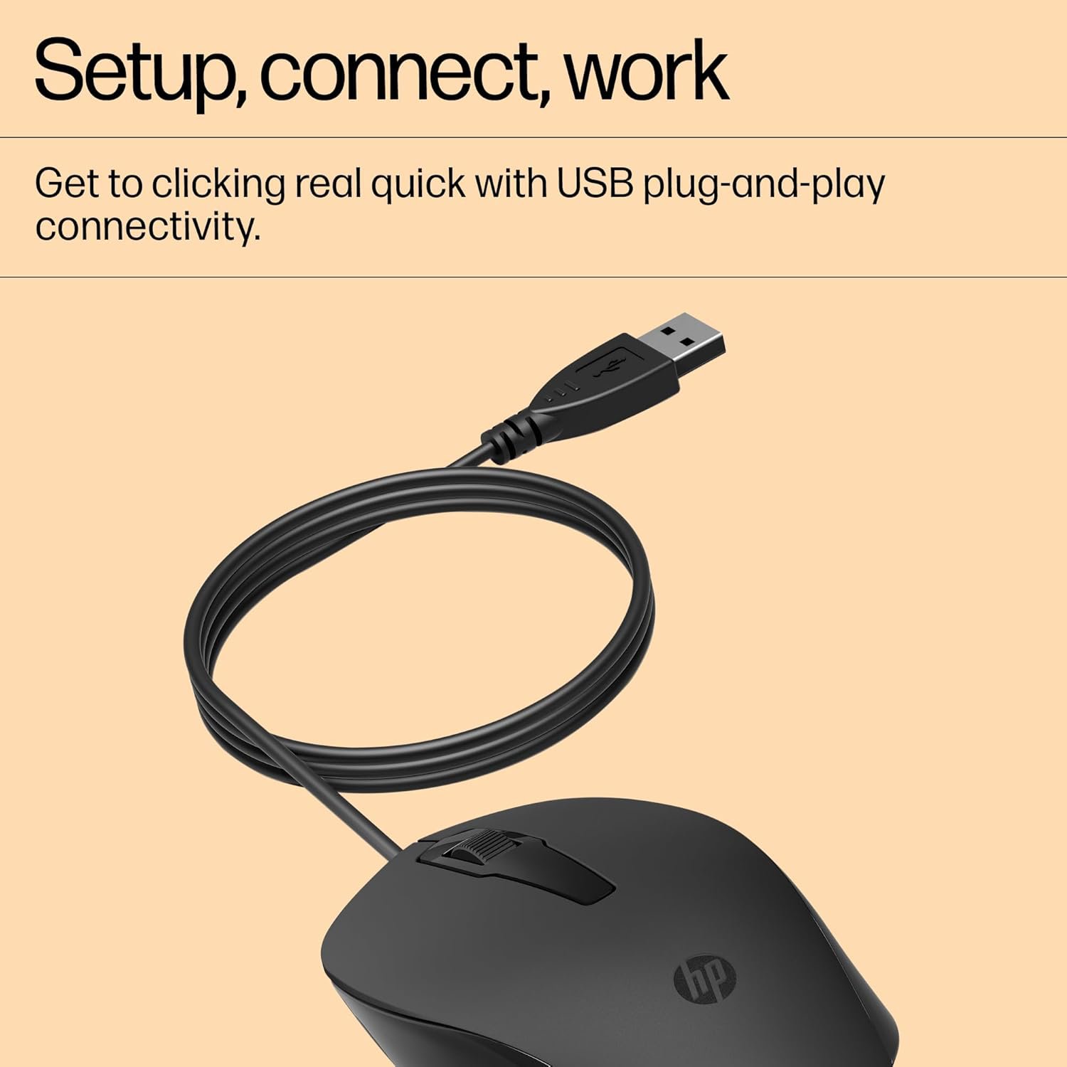 HP 150 Wired Mouse
