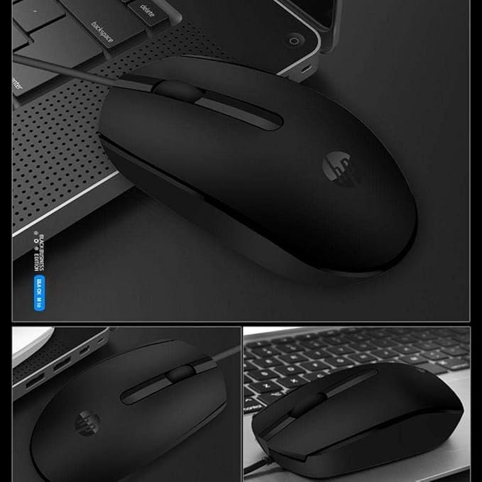 HP M10 Wired USB Mouse