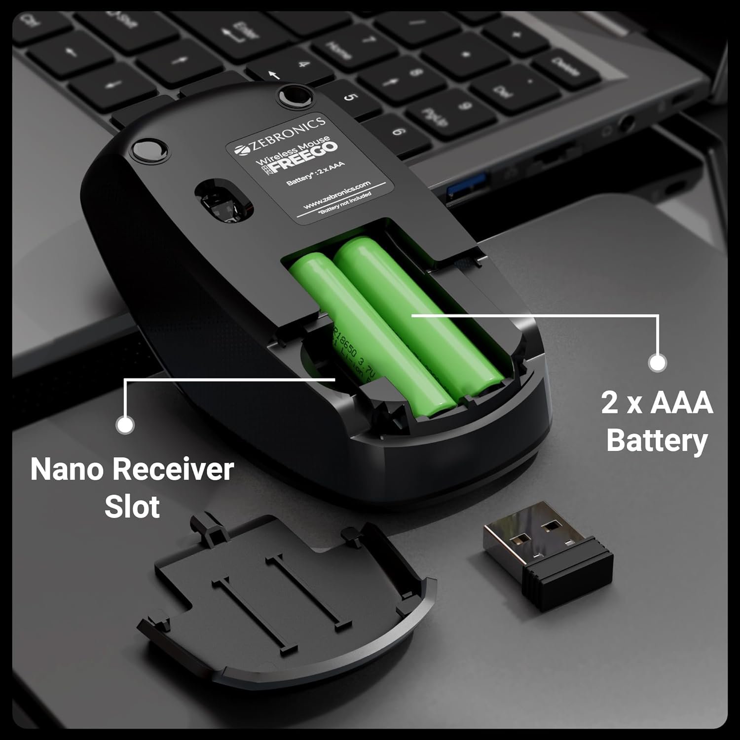 ZEBRONICS Wireless Mouse