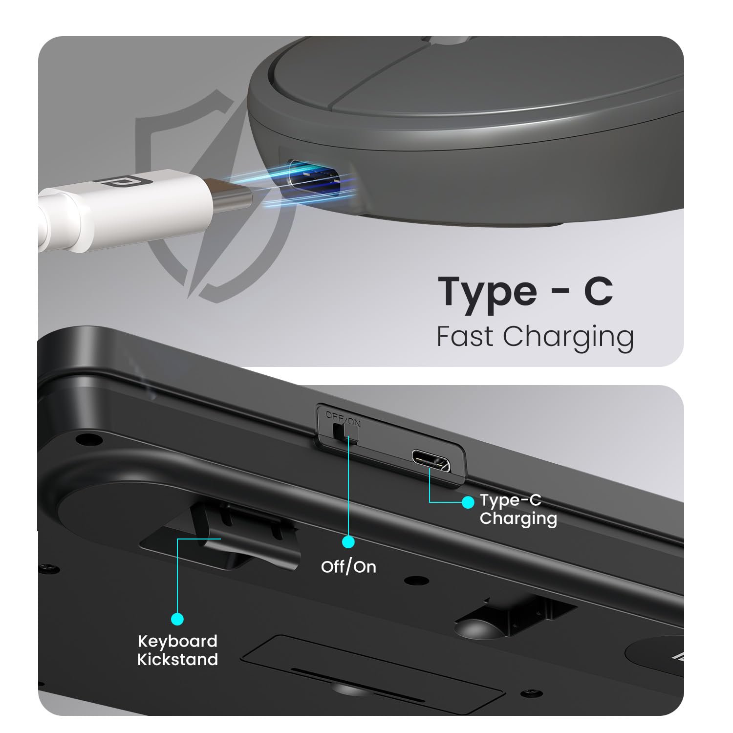 Zebronics Wireless Keyboard & Mouse Combo