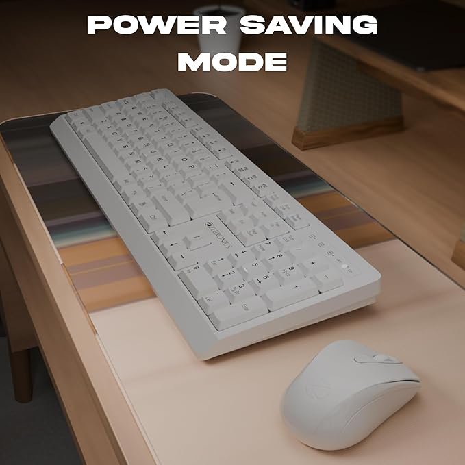 Zebronics Wireless Keyboard & Mouse Combo