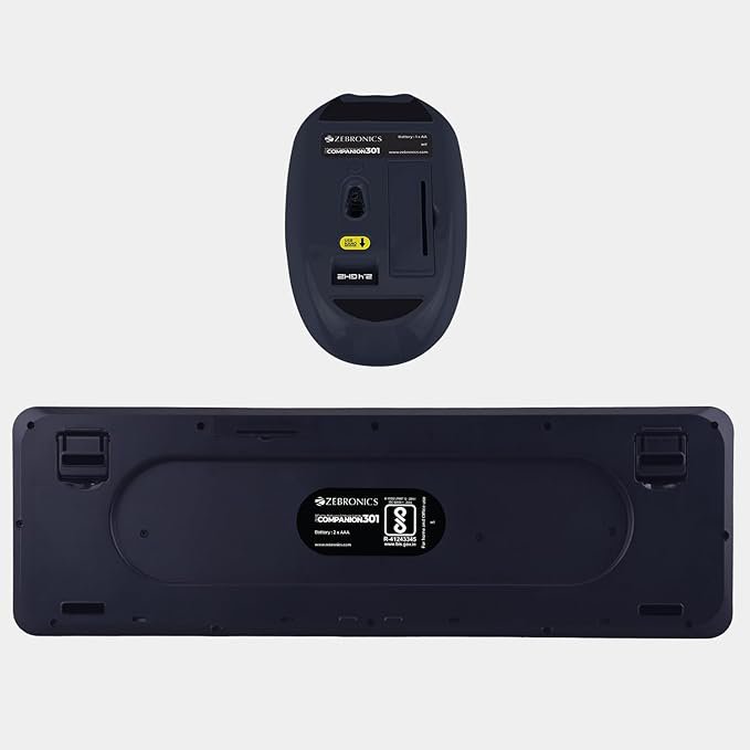 ZEBRONICS Newly launched Companion 301 2.4GHz Wireless Keyboard & Mouse Combo