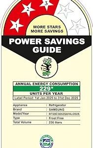 Samsung 236 L, 3 Star