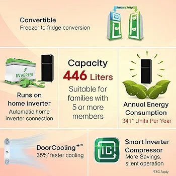 LG Smart Choice, 446 L, 1 Star