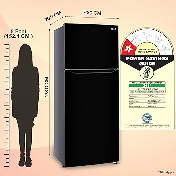 LG Smart Choice, 446 L, 1 Star