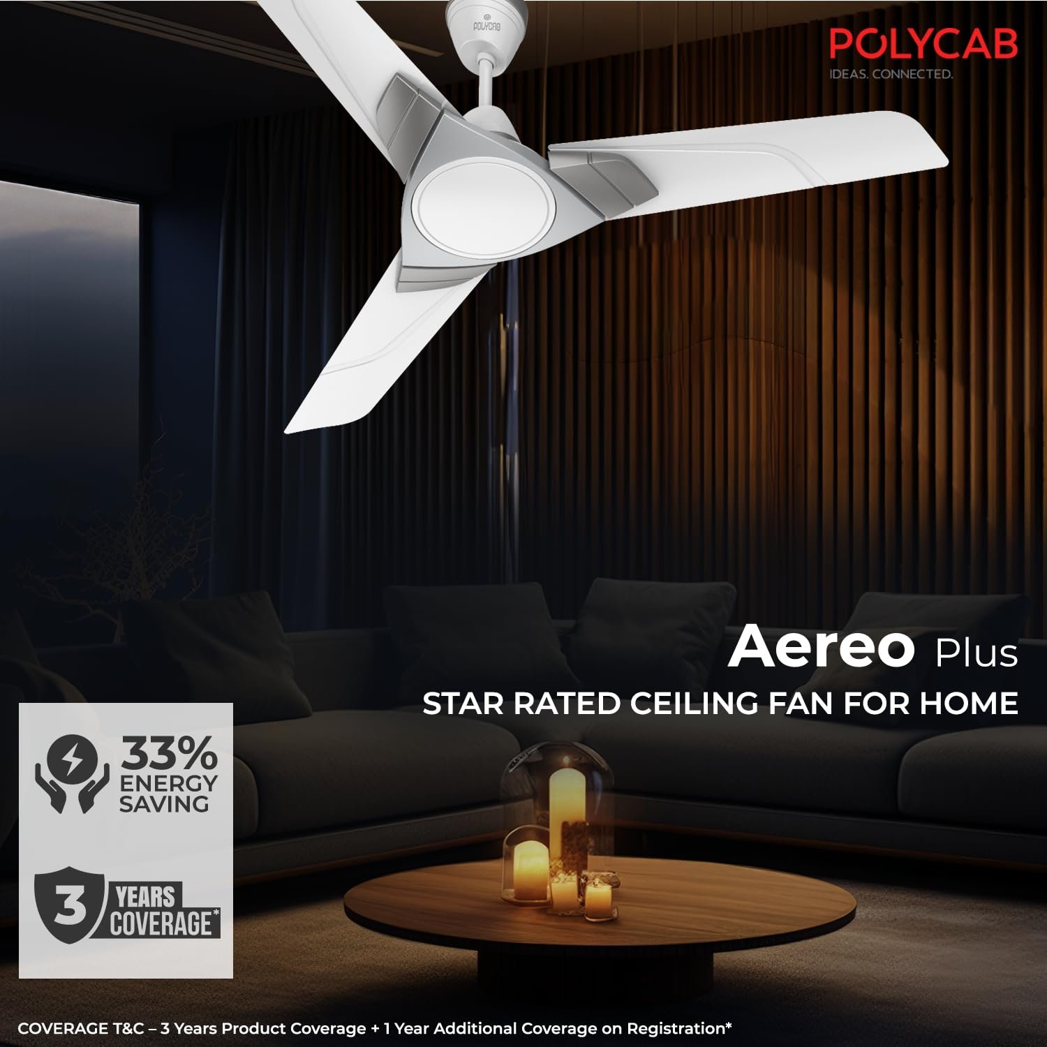 Polycab Aereo Plus Star Rated,