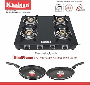 Khaitan Gas Stove Combo