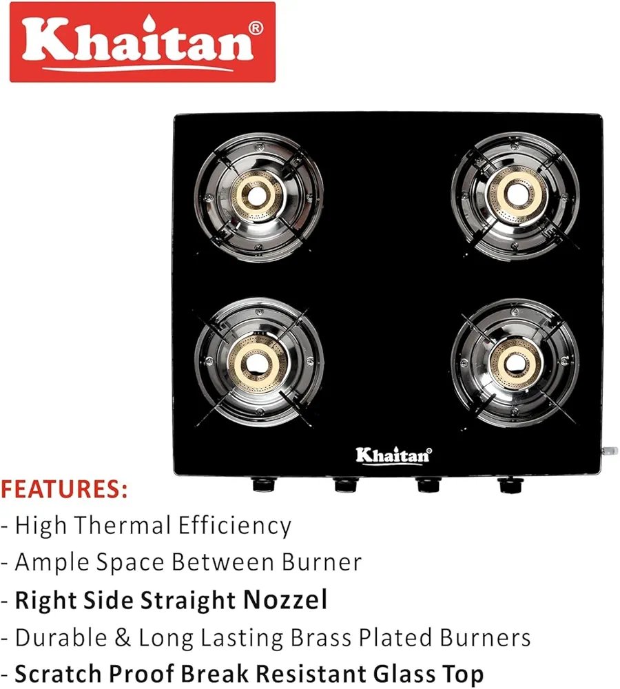 Khaitan Gas Stove Combo