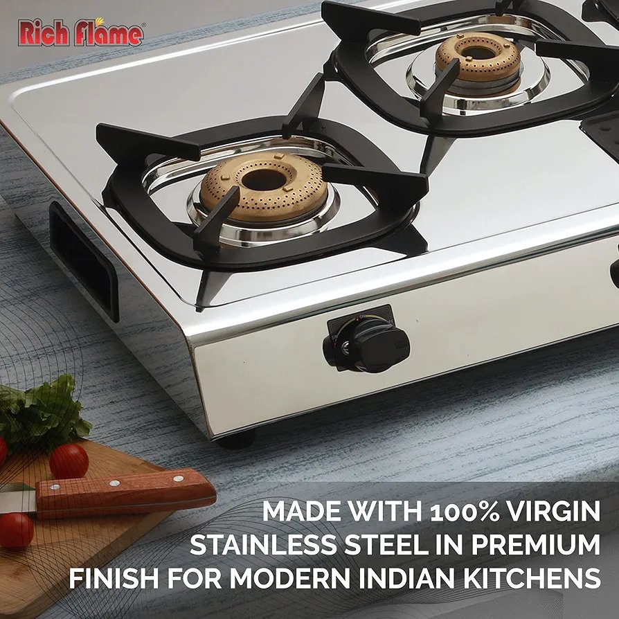 Rich Flame Gas Stove 4 Burners