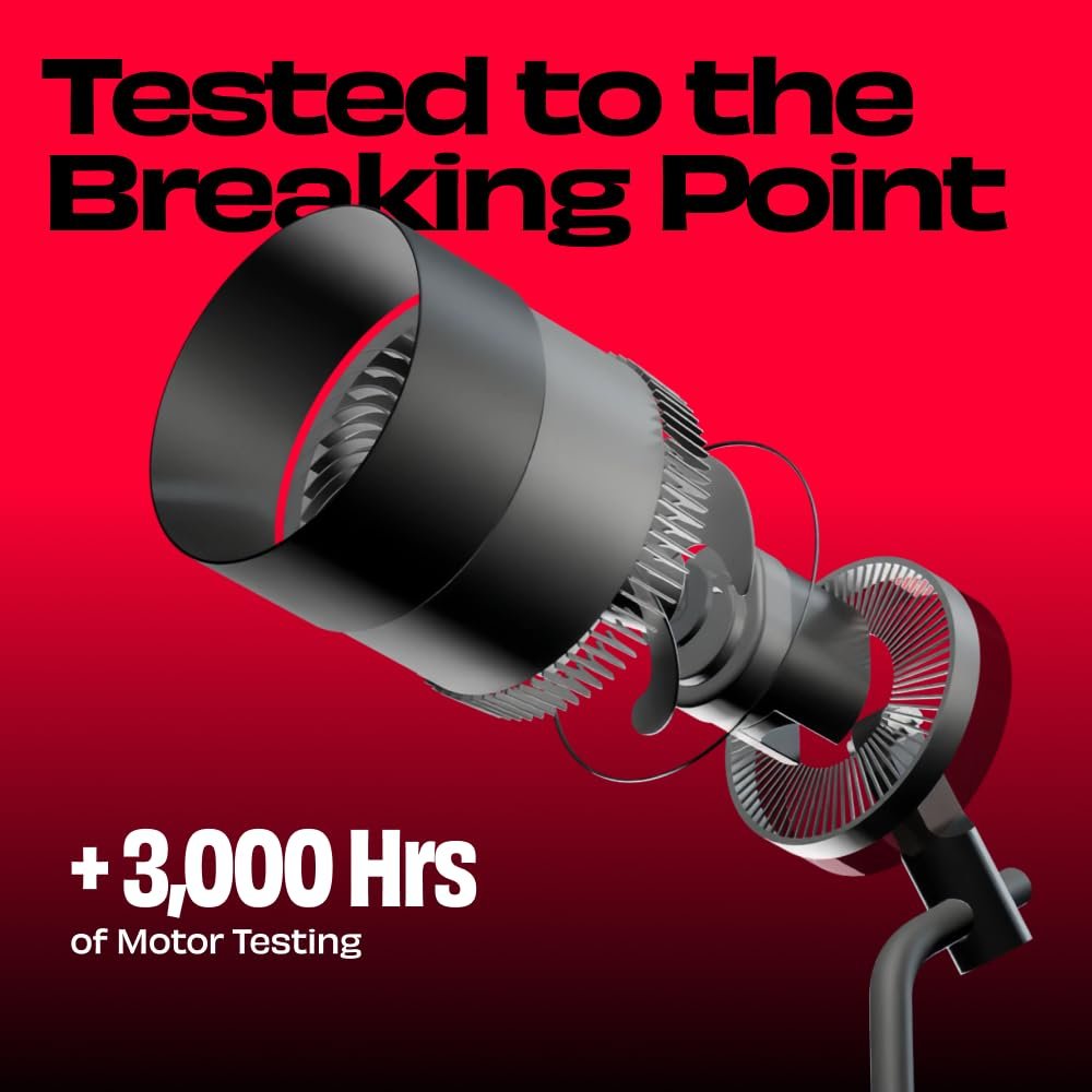 NUUK HALO v2 3D Air Circulation Tower Fan