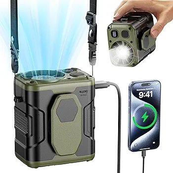 Portable Waist Clip Fan,