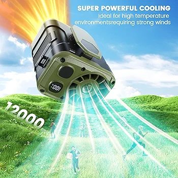 Portable Waist Clip Fan,