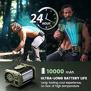 Portable Waist Clip Fan,