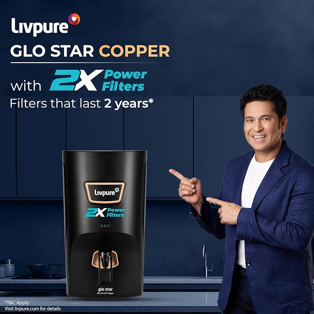 Livpure Glo Star Copper Water