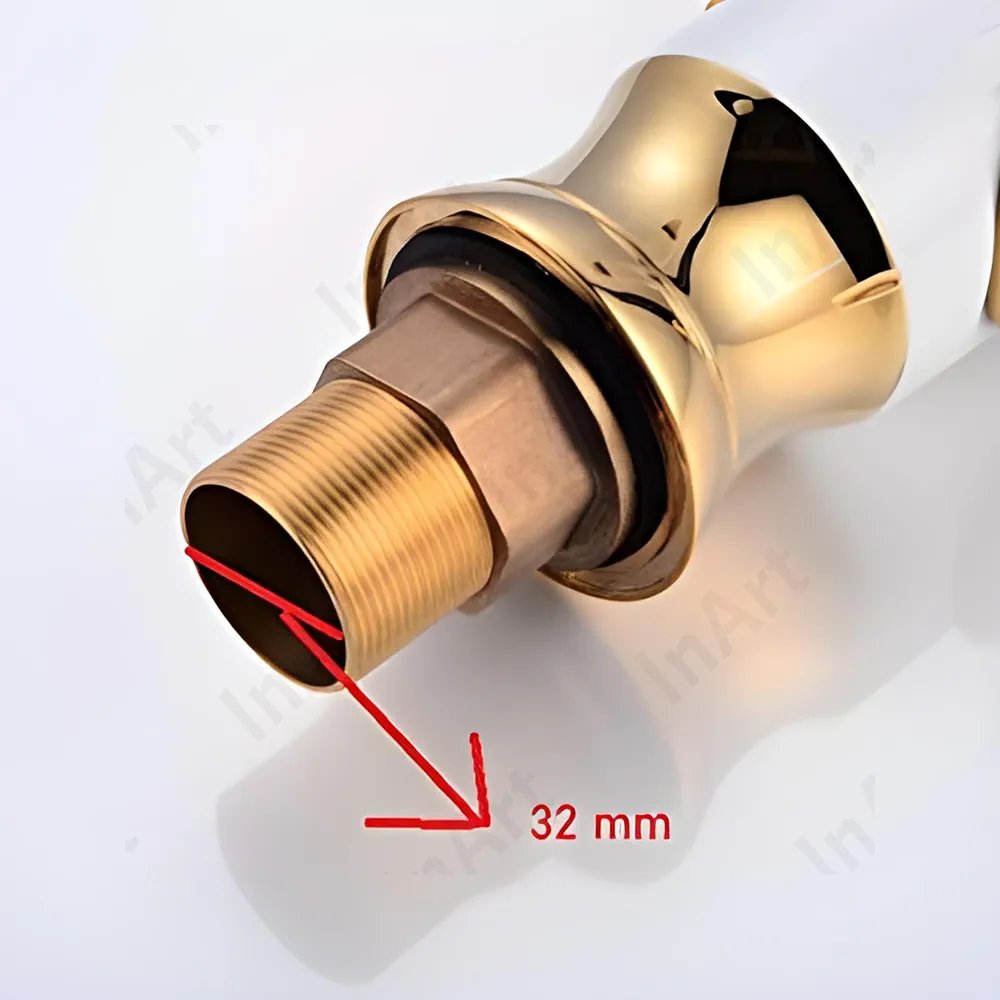 InArt Brass Swan Shape Single Handle