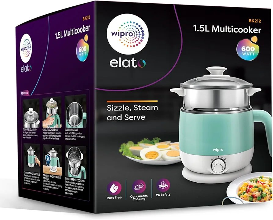 wipro Stainless Steel Elato Bk