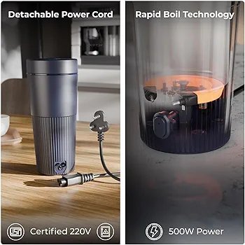 XECH Portable Electric Kettle