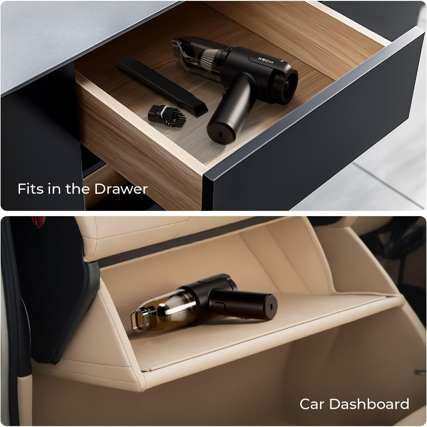 Xech Vacuum Cleaner for Home and Car