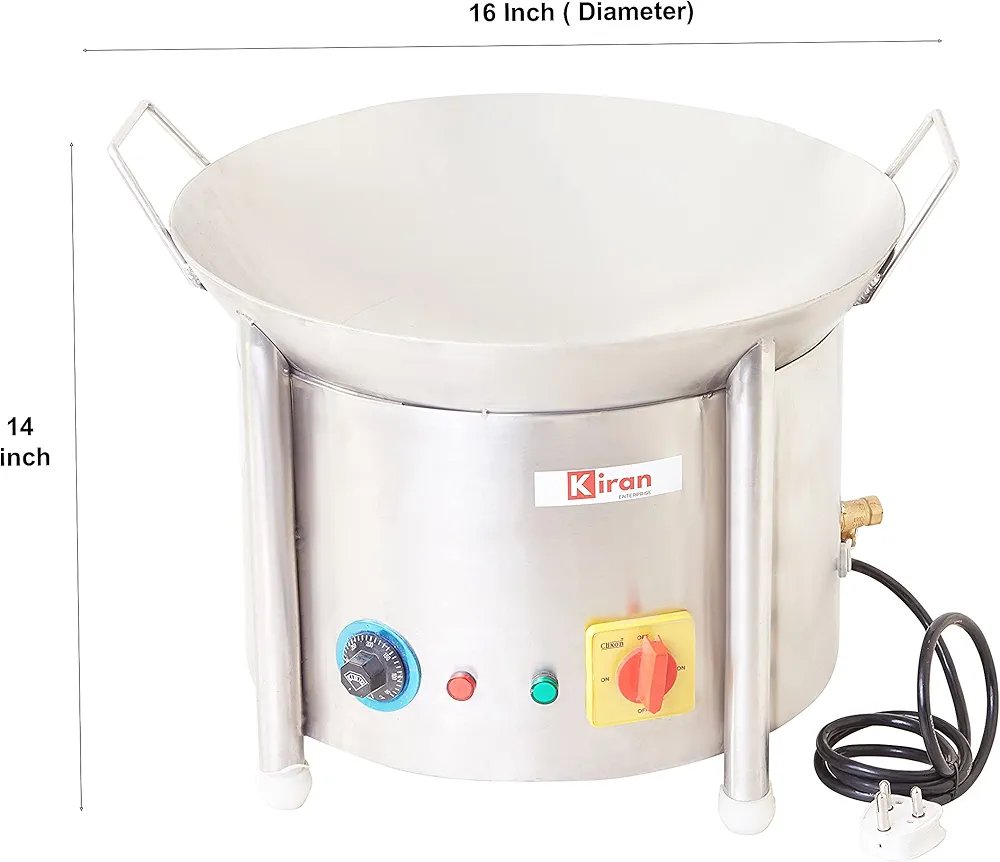 Indian Electric Kadhai Fryer Suitable 10 Liter