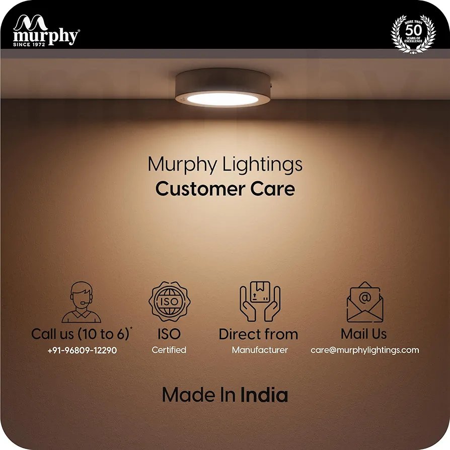 Murphy LED 9Watts CBL Round Surface Down Light
