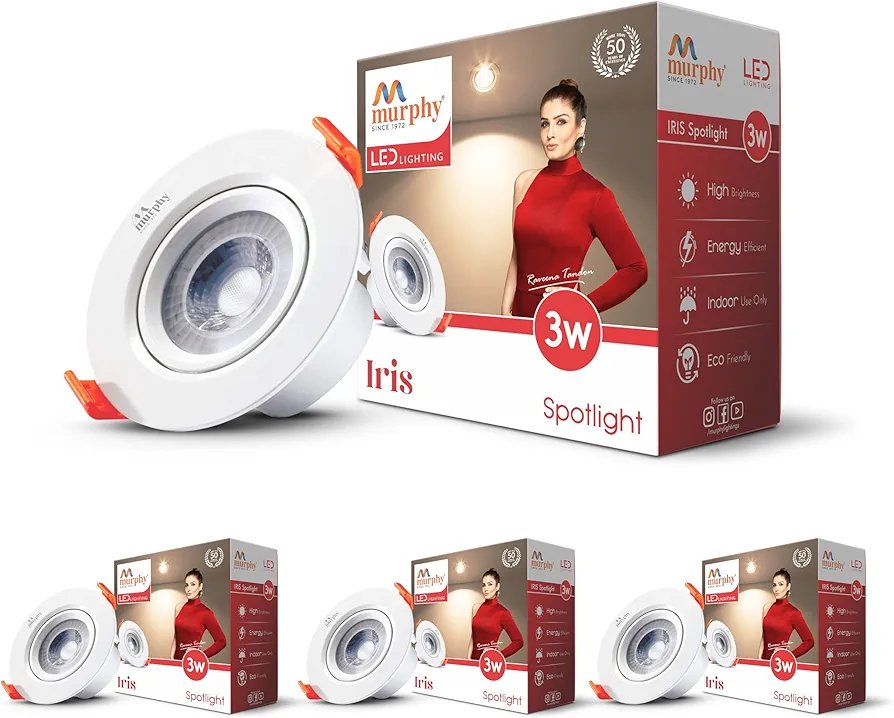 Murphy Polycarbonate 3W Iris LED