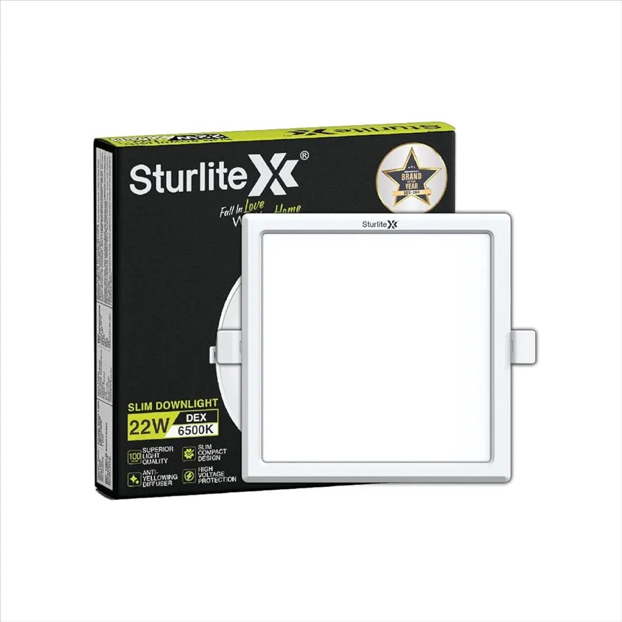 Sturlite Dex 22W Square LED Downlight